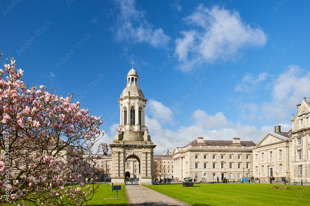 Obraz premium Trinity College in Dublin, Ireland
