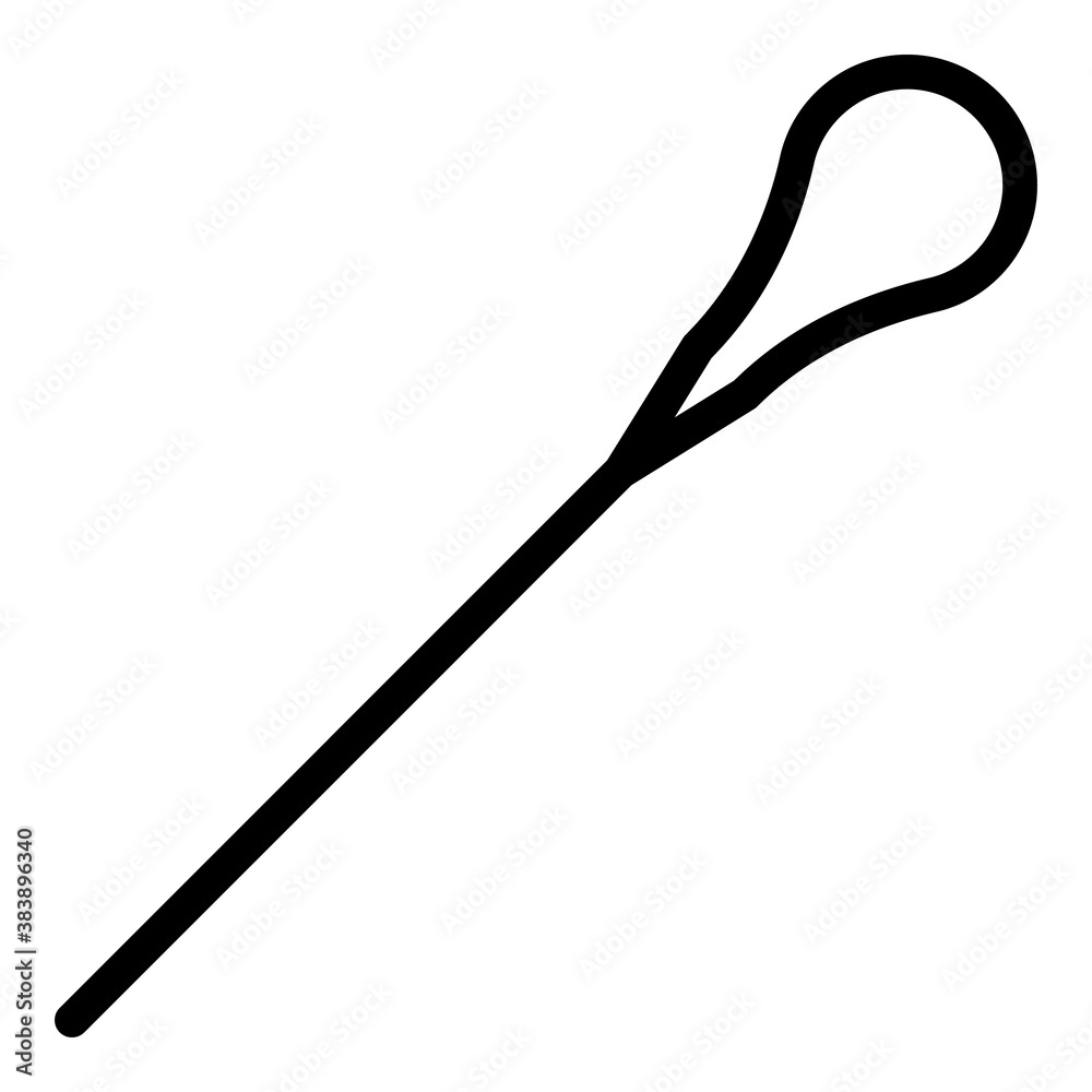 Metal toothpick icon. Outline metal toothpick vector icon for web design isolated on white background Metal toothpick icon. Outline metal toothpick vector icon for web design isolated on white background