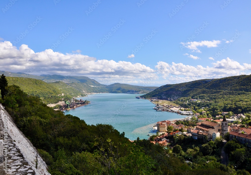 Bakar - seaside touristic town near Rijeka in Croatia.