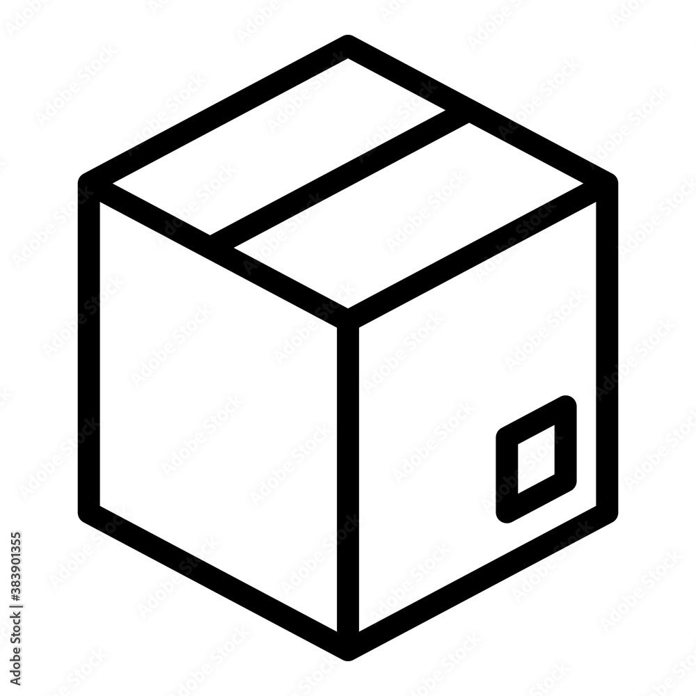 Mail box icon. Outline mail box vector icon for web design isolated on white background Mail box icon. Outline mail box vector icon for web design isolated on white background