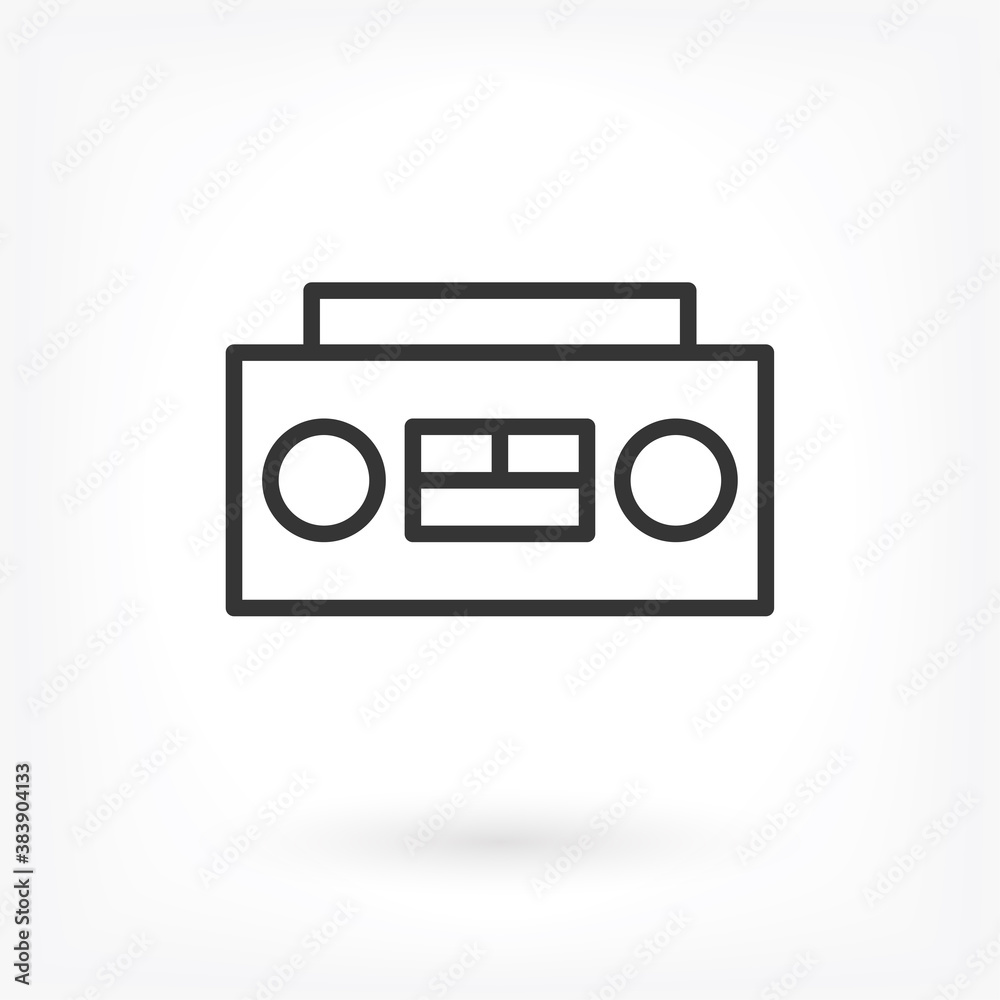 Recorder Vector icon . Lorem Ipsum Illustration design Recorder Vector icon . Lorem Ipsum Illustration design