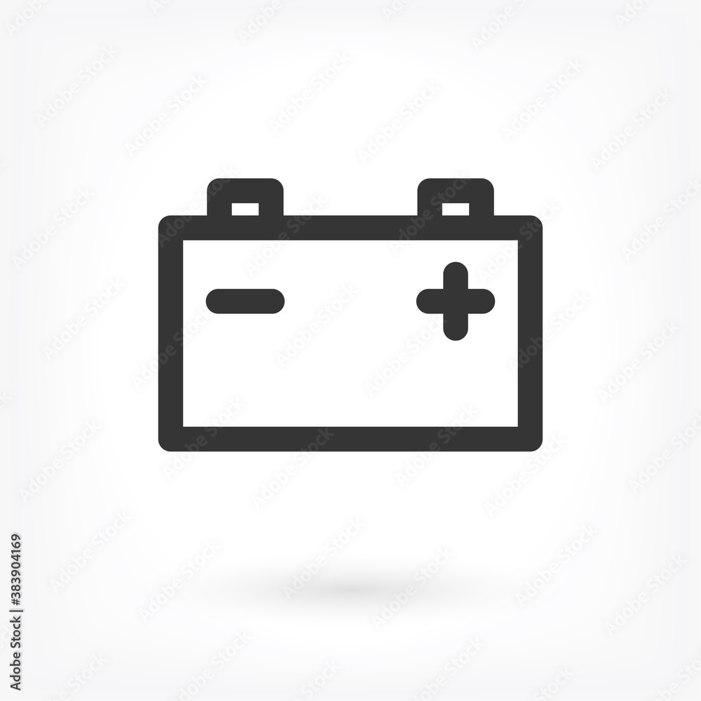 Battery Vector icon . Lorem Ipsum Illustration design Battery Vector icon . Lorem Ipsum Illustration design