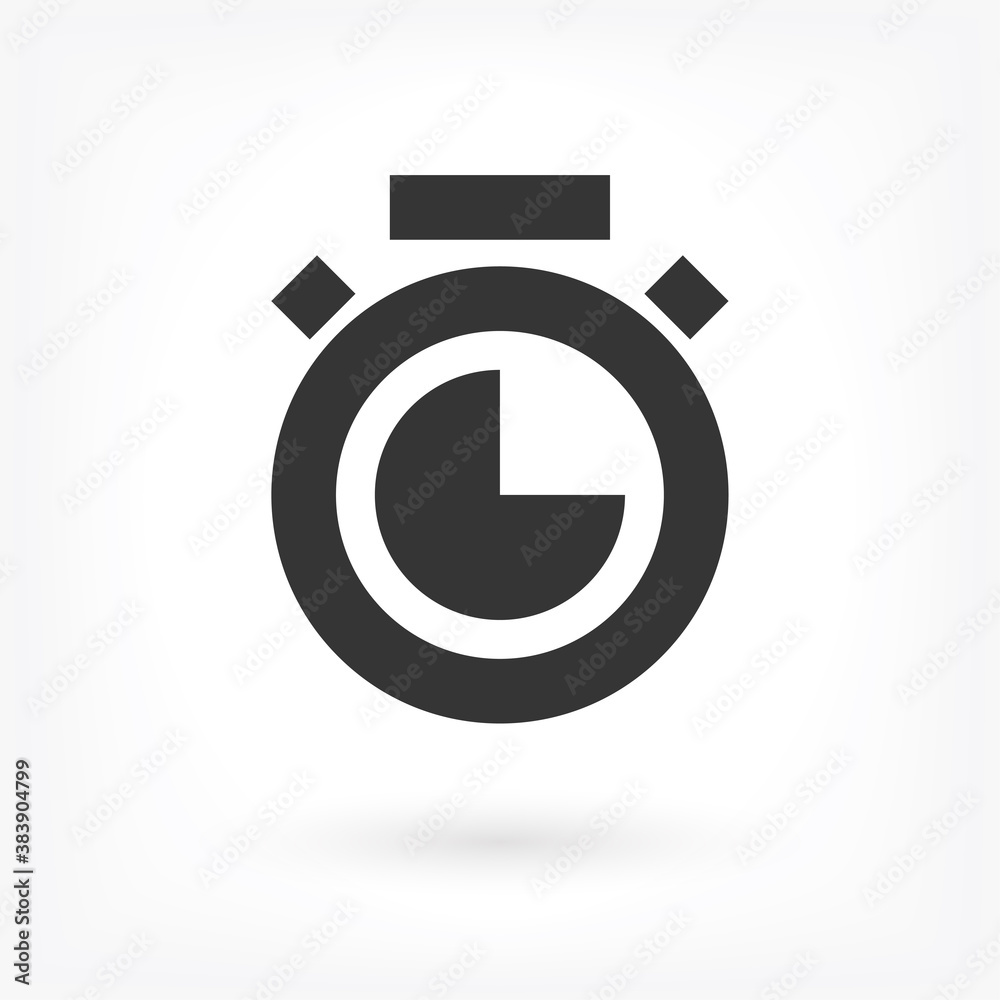 Stopwatch Vector icon . Lorem Ipsum Illustration design Stopwatch Vector icon . Lorem Ipsum Illustration design