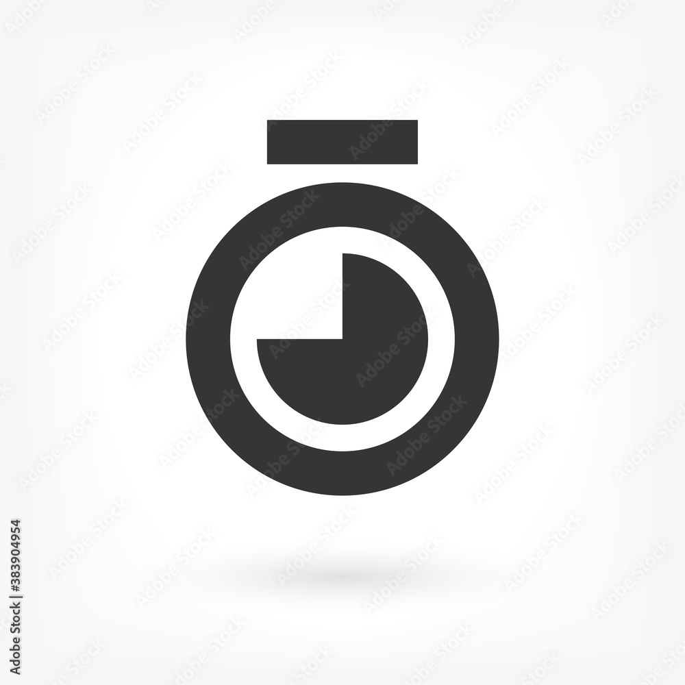 Stopwatch Vector icon . Lorem Ipsum Illustration design Stopwatch Vector icon . Lorem Ipsum Illustration design