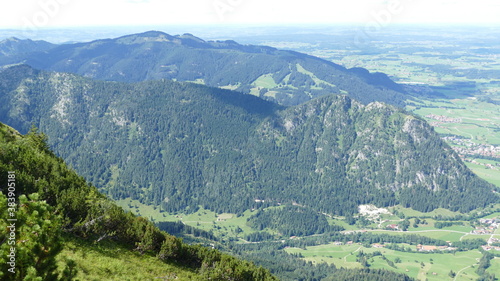 Pfrontener Berg und Kienberg vom Breitenberg Pfronten photo