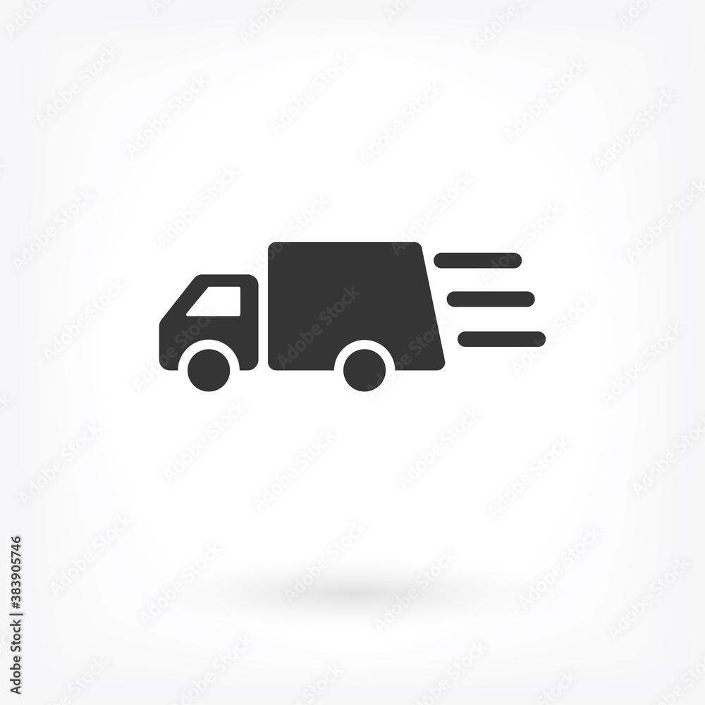 Truck icon Vector icon . Lorem Ipsum Illustration design Truck icon Vector icon . Lorem Ipsum Illustration design