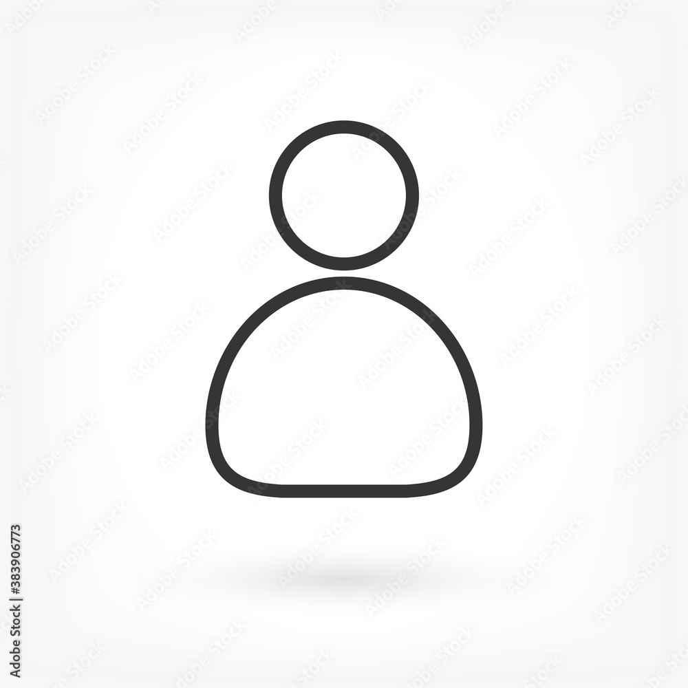 Human Vector icon . Lorem Ipsum Illustration design Human Vector icon . Lorem Ipsum Illustration design