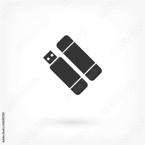 usb Vector icon . Lorem Ipsum Illustration design