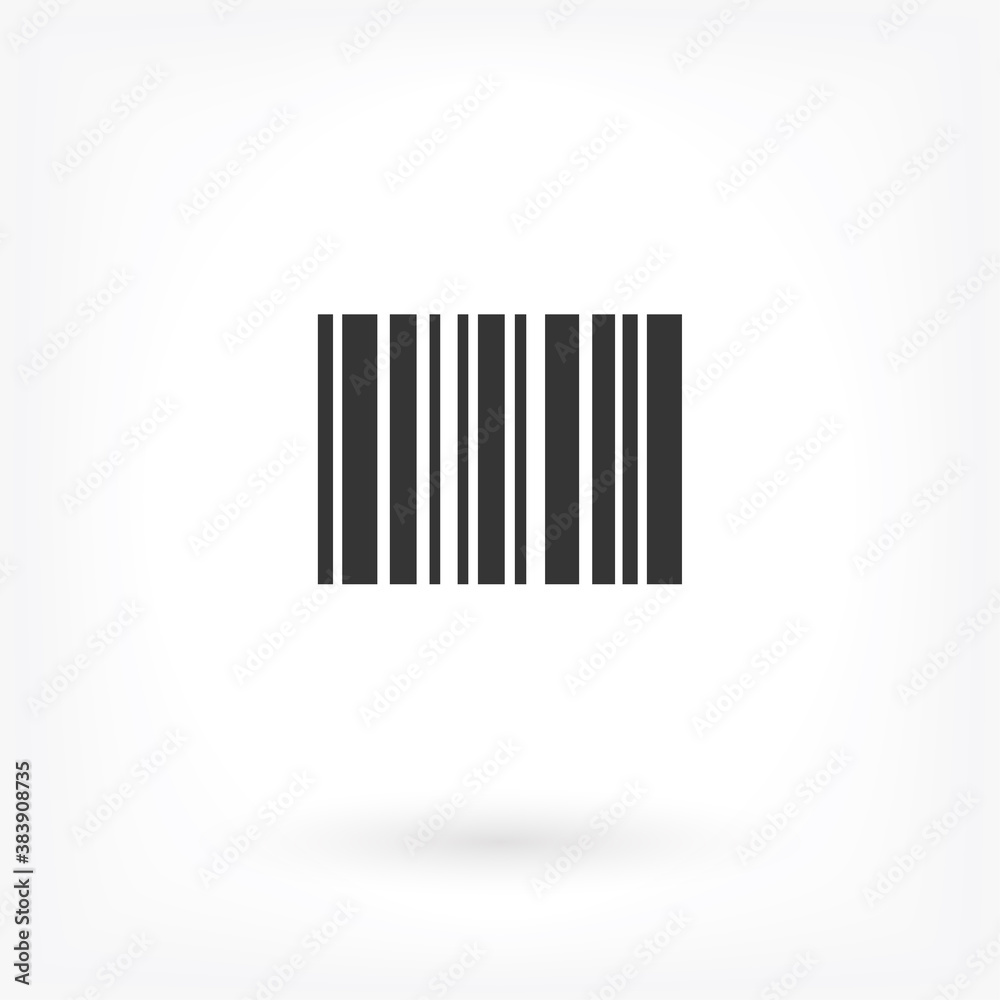 Barcode Vector icon . Lorem Ipsum Illustration design