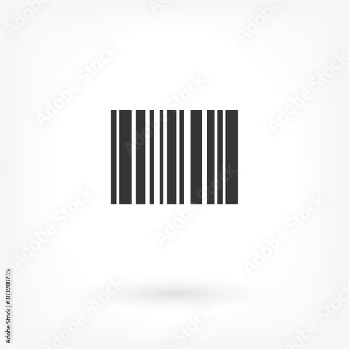 Barcode Vector icon . Lorem Ipsum Illustration design