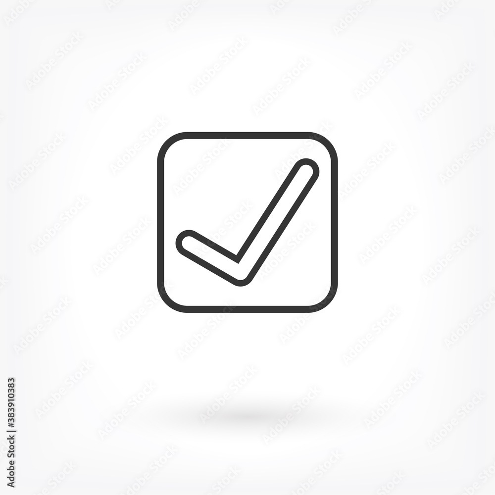 check mark icon . Lorem Ipsum Illustration design check mark icon . Lorem Ipsum Illustration design