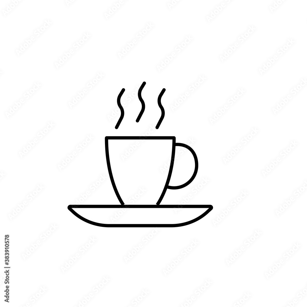 Coffee espresso icon element of coffe icon for mobile concept and web apps. Thin line coffee espresso icon can be used for web and mobile. Premium icon on white background Coffee espresso icon element of coffe icon for mobile concept and web apps. Thin line coffee espresso icon can be used for web and mobile. Premium icon on white background