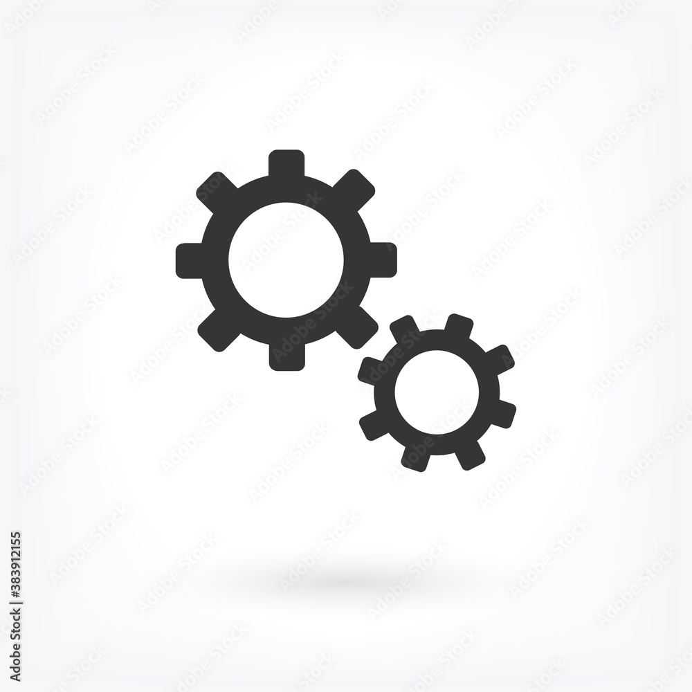 Fototapeta premium Setting icon vector . Lorem Ipsum Illustration design