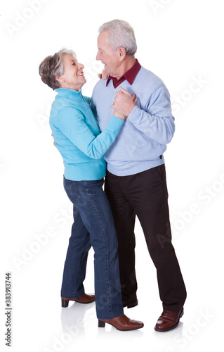 Photography Portrait Of Senior Couple Dancing
