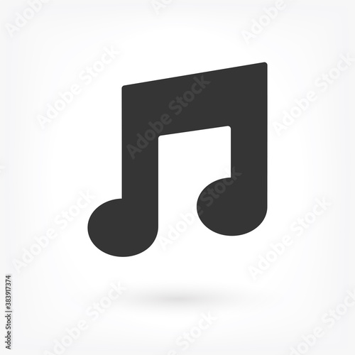 Vector icon melody 10 EPS . Lorem Ipsum Illustration design