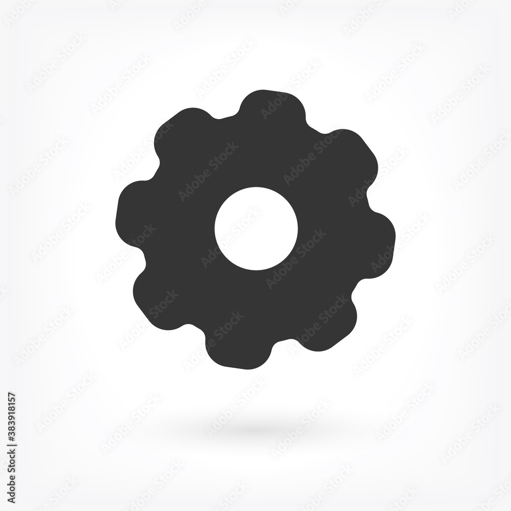 vector icon cogwheel . Lorem Ipsum Illustration design vector icon cogwheel . Lorem Ipsum Illustration design
