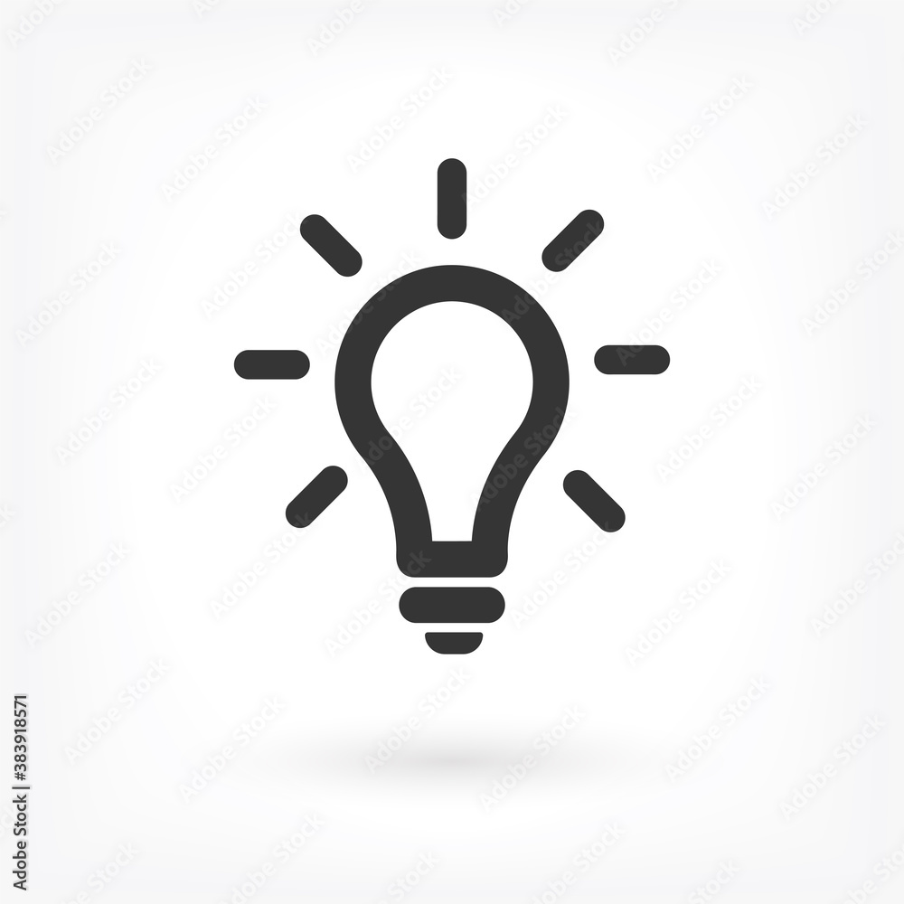Vector icon bulb 10 EPS . Lorem Ipsum Illustration design Vector icon bulb 10 EPS . Lorem Ipsum Illustration design