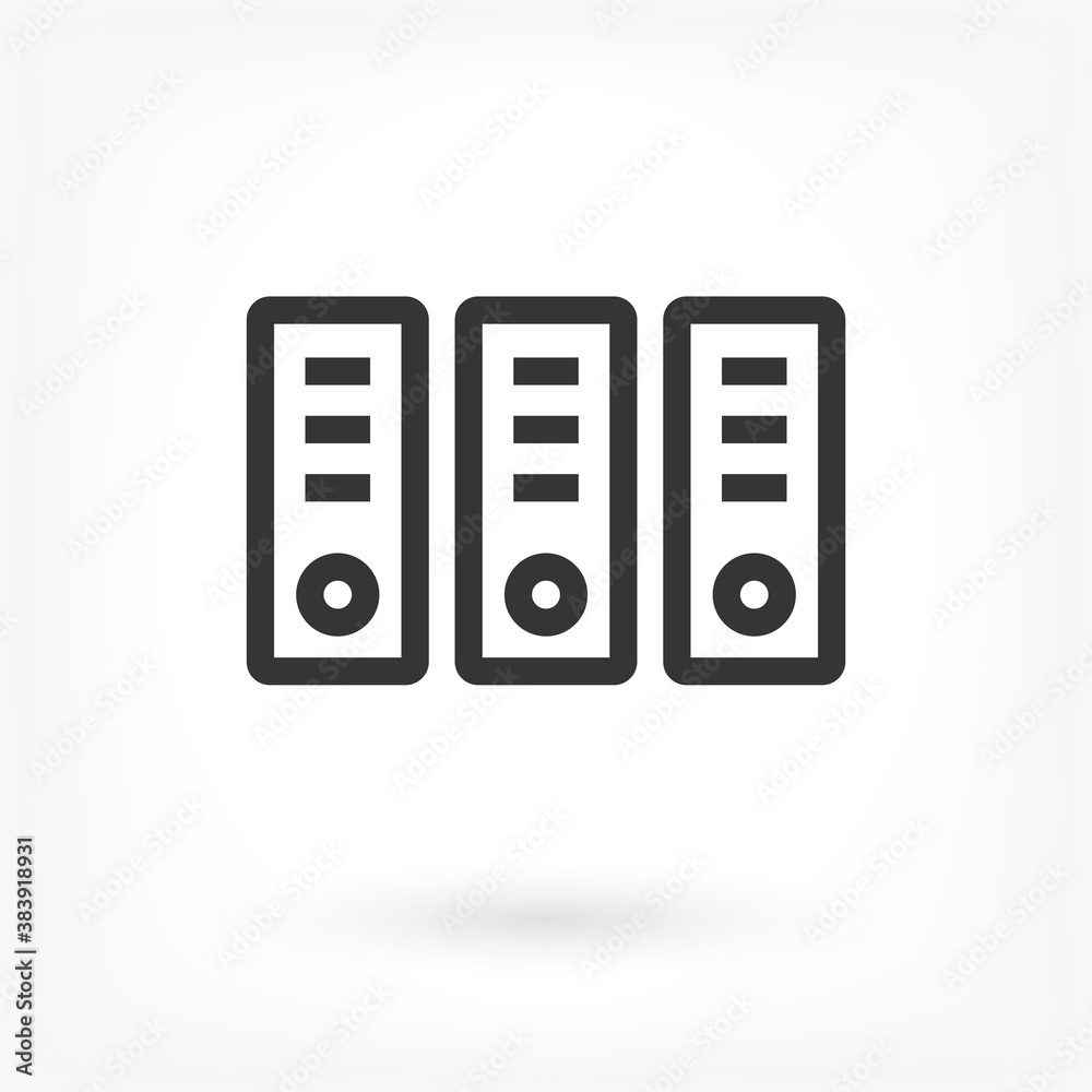 Vector icon folders 10 EPS . Lorem Ipsum Illustration design Vector icon folders 10 EPS . Lorem Ipsum Illustration design