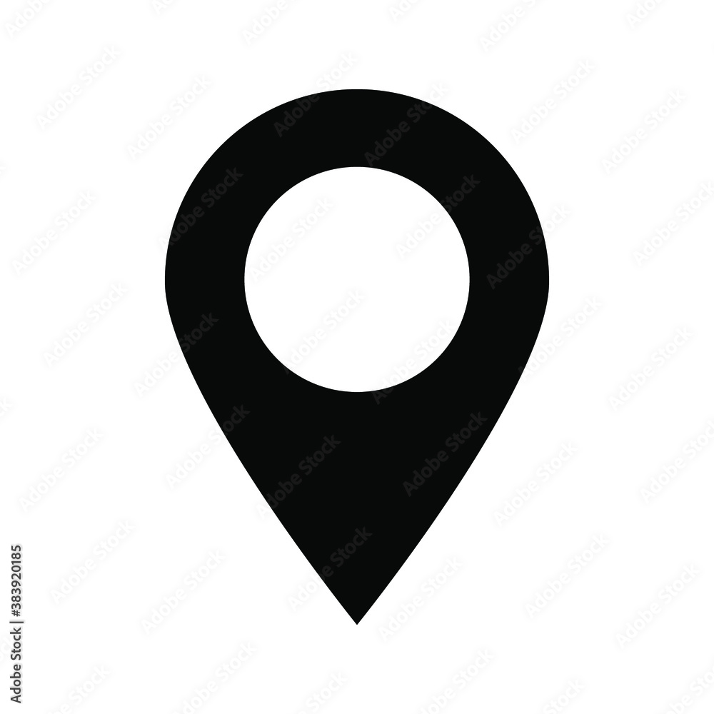 Location icon vector in trendy design style. eps 10 Location icon vector in trendy design style. eps 10
