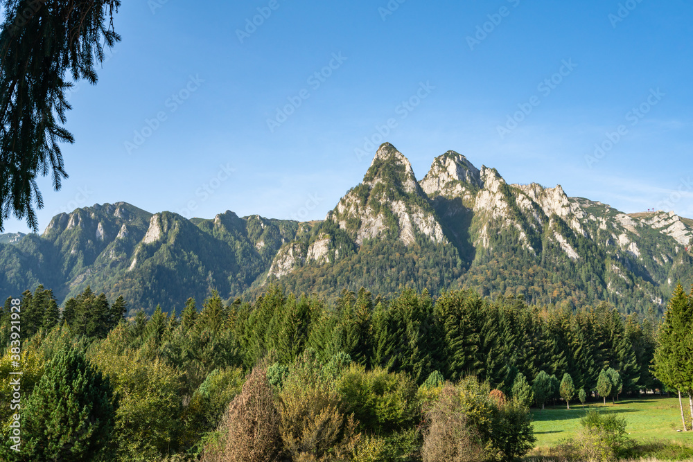 2000er Berge am Rande des Prahova Valley's zwischen Bukarest und Brasov