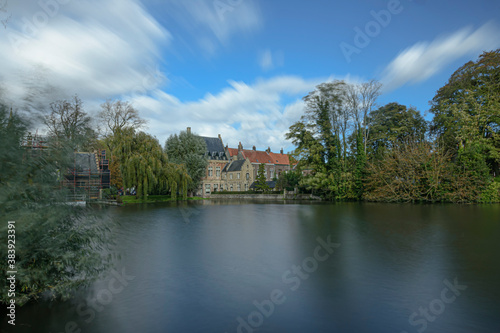 Long shuttertime pics of world famous Bruges in Belgum flanders. Pictures like postcards