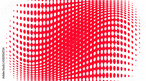 Polka dot pop art halftone pattern
