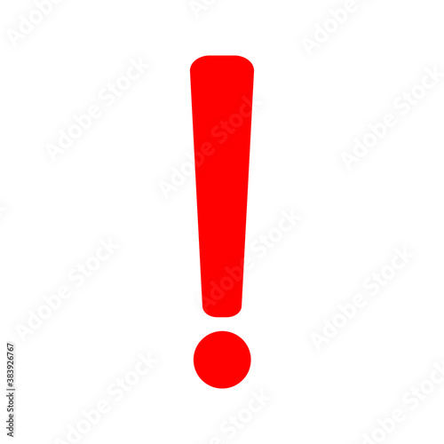 exclamation - caution icon vector design template. eps 10