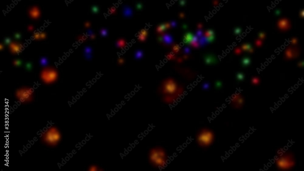 Christmas lights blurred video. Cozy mood in the evening. Festive time. Holidays concept. New year.
Christmas lights blurred video. Cozy mood in the evening. Festive time. Holidays concept. New year.