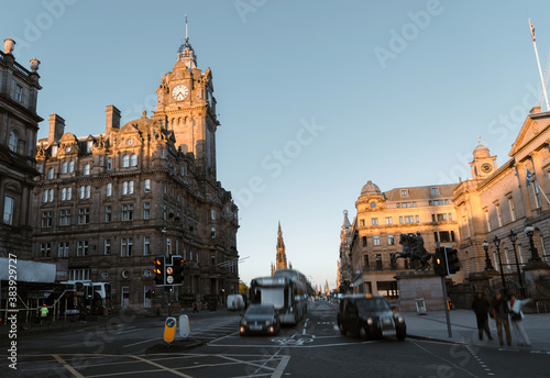 Streets of Edinburgh, Scotland, UK
