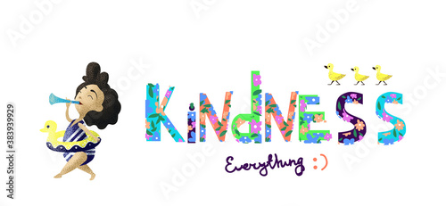 World Day Of Kindness Vector Illustration. Suitable for greeting cards, posters, banners, invitations, flyers. EPS10