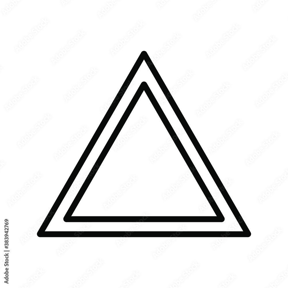 Warning icon. Attention icon. Danger symbol. Vector illustration of eps 10 with a white background Warning icon. Attention icon. Danger symbol. Vector illustration of eps 10 with a white background