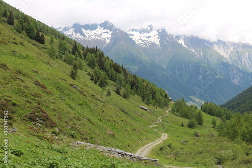 Wanderweg im Virgental in Österreich