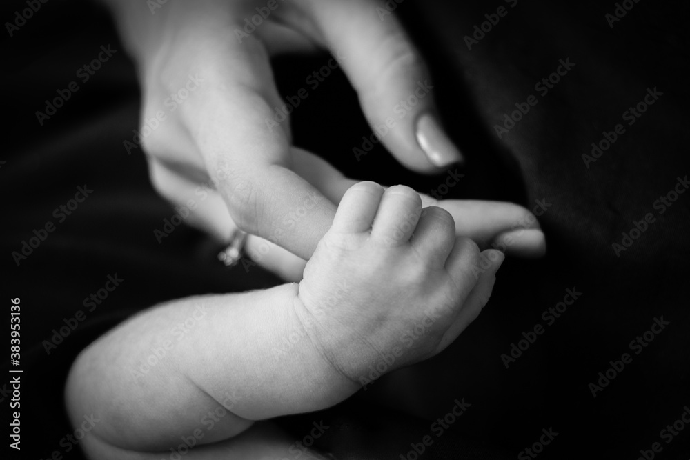 Parent and hands Parent and hands