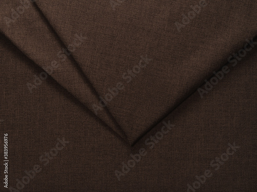 Fabric texture with triangle. Fabric texture background. Close up fabric texture. 