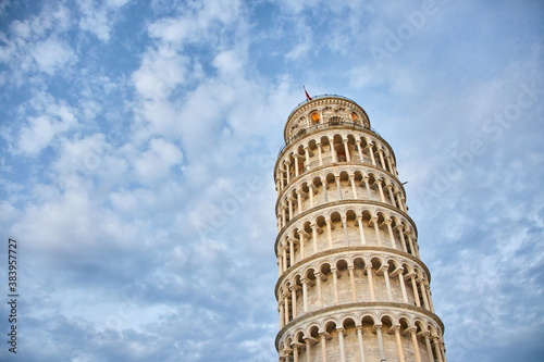 Obraz na płótnie The leaning tower of Pisa in Pisa, Italy w salonie