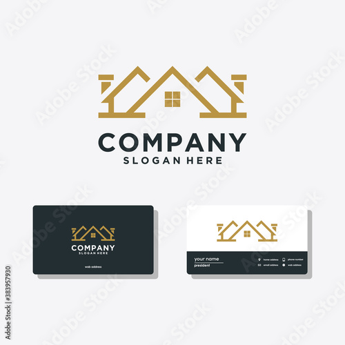 home logo and business card designs
