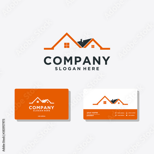 home logo and business card designs