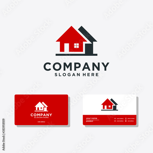 home logo and business card designs