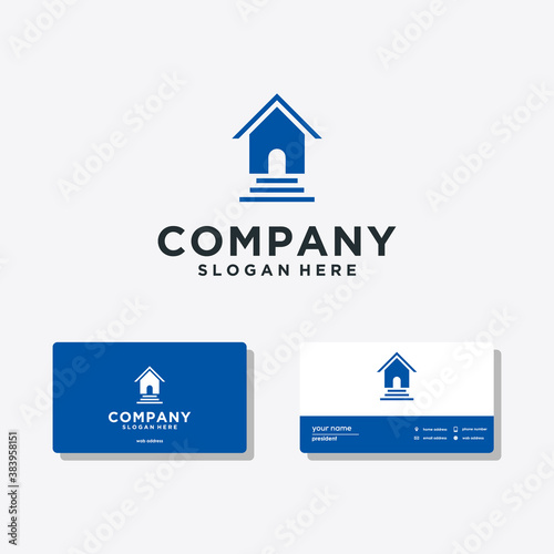 home logo and business card designs