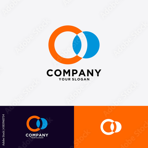 initials C logo for company