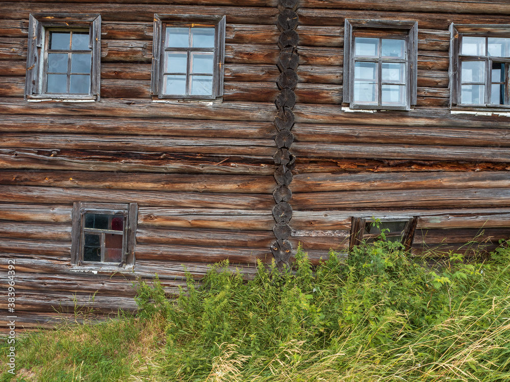 Old Russian village in Karelia Old Russian village in Karelia