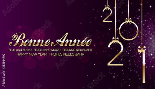 Bonne année 2021
