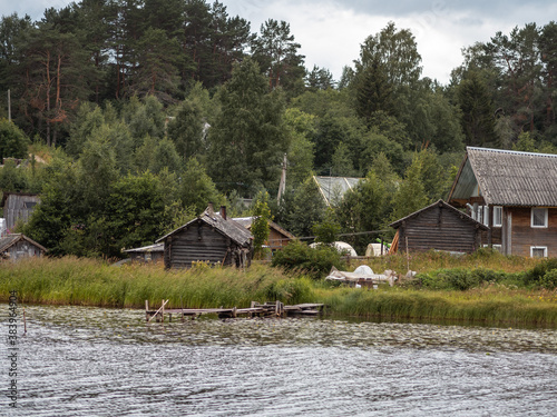Syargilakhta village in Karelia Republic, Russia