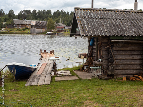 Syargilakhta village in Karelia Republic, Russia