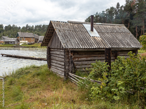 Syargilakhta village in Karelia Republic, Russia