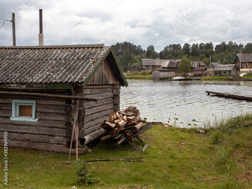 Syargilakhta village in Karelia Republic, Russia