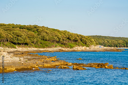 Fototapeta Naklejka Na Ścianę i Meble -  Beach in Croatia, Istria Peninsula