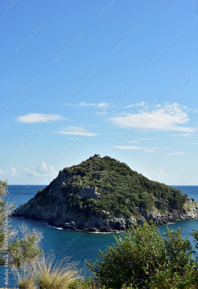 view of the island 