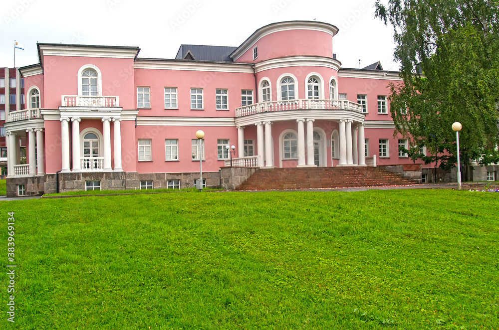 Palace of weddings of the city of Petrozavodsk. Karelia