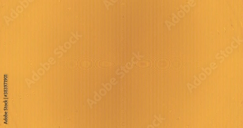 3d render with yellow lines with distortion